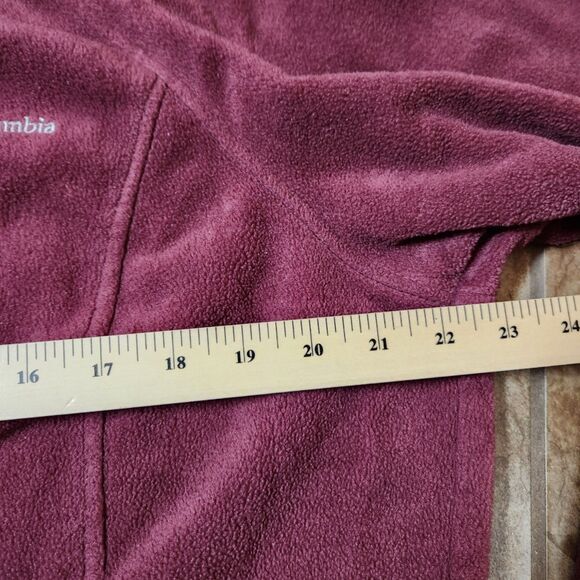 Columbia Fleece Jacket new orange short sleeve womens XL clothing lot - Picture 10 of 10